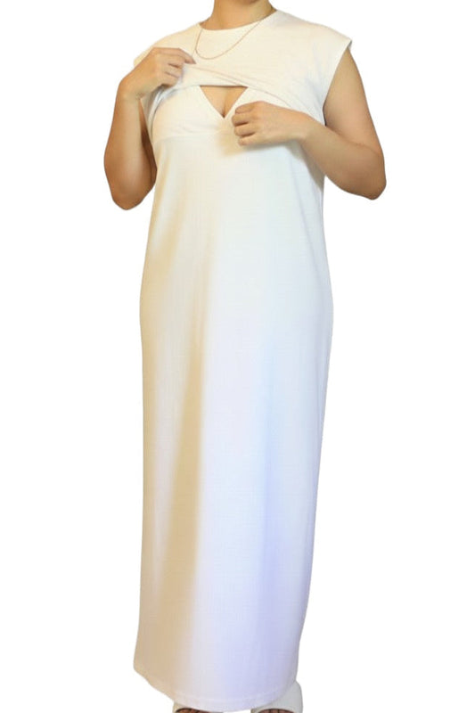 266 - Winter Breastfeeding tall Shirt sleeveless