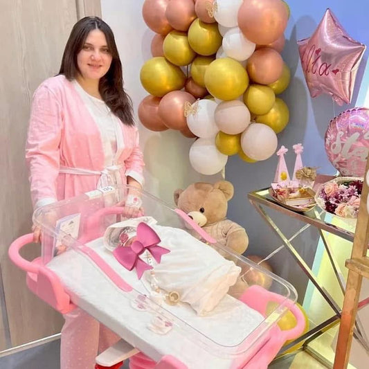 Matching Mom & Baby Pajama - بيجامه المستشفي للام والبيبي قطن جلاكسي