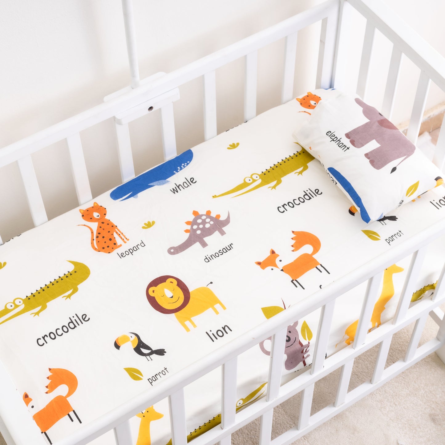 208 - Crib sheets - ملايه سرير البيبي