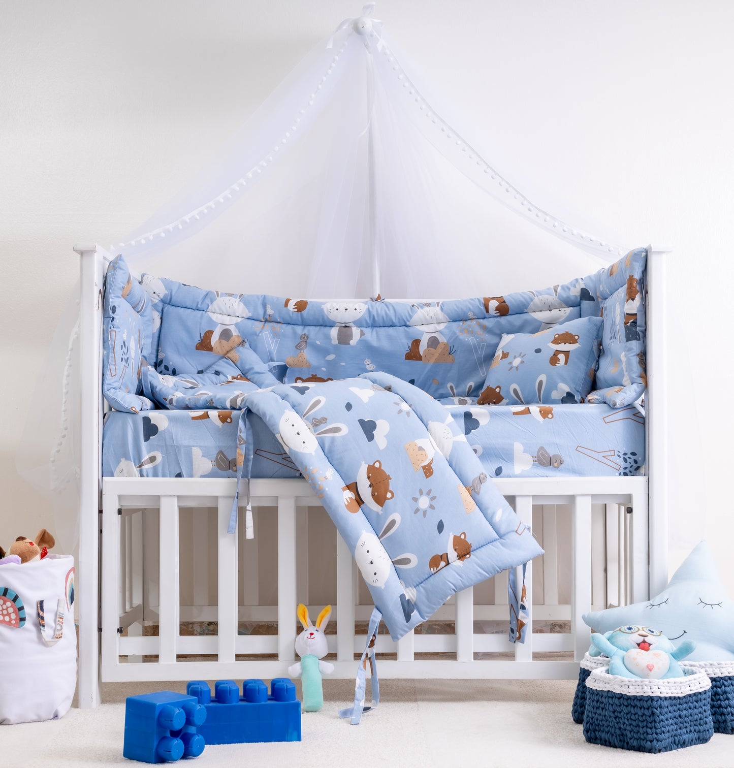 208 - Crib sheets - ملايه سرير البيبي