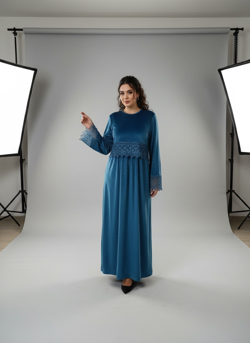 299-302 - Winter- Baby Shower Mom Dress