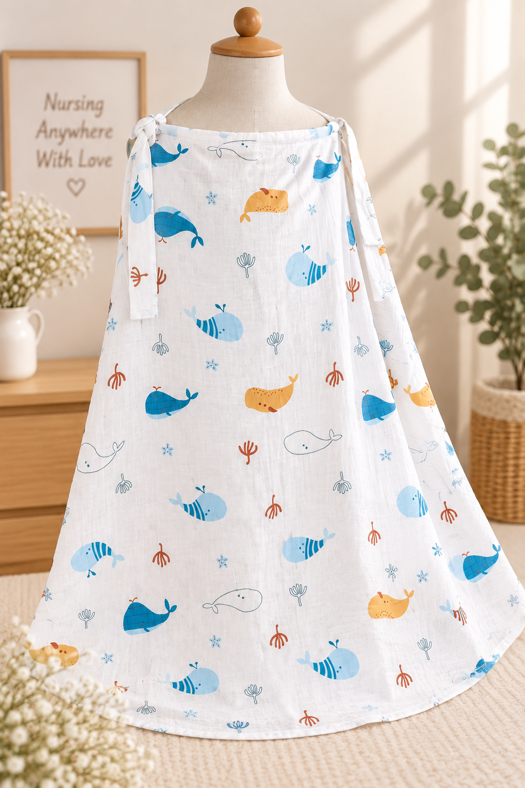 Nursing Cover - Pure Cotton S1011