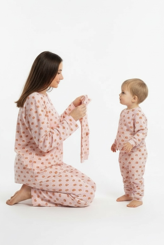 Winter- Button Mom Pajama(New collection)