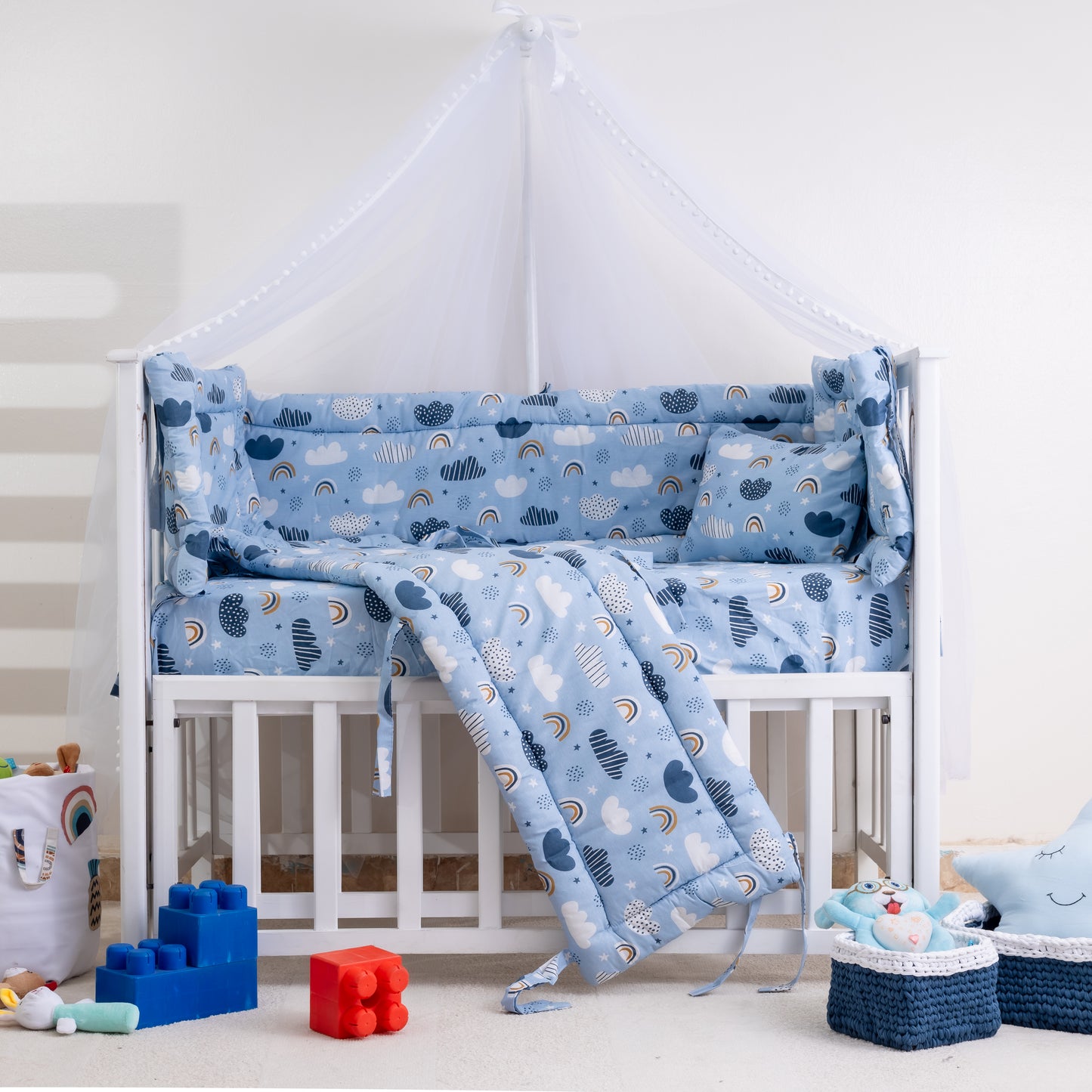 208 - Crib sheets - ملايه سرير البيبي
