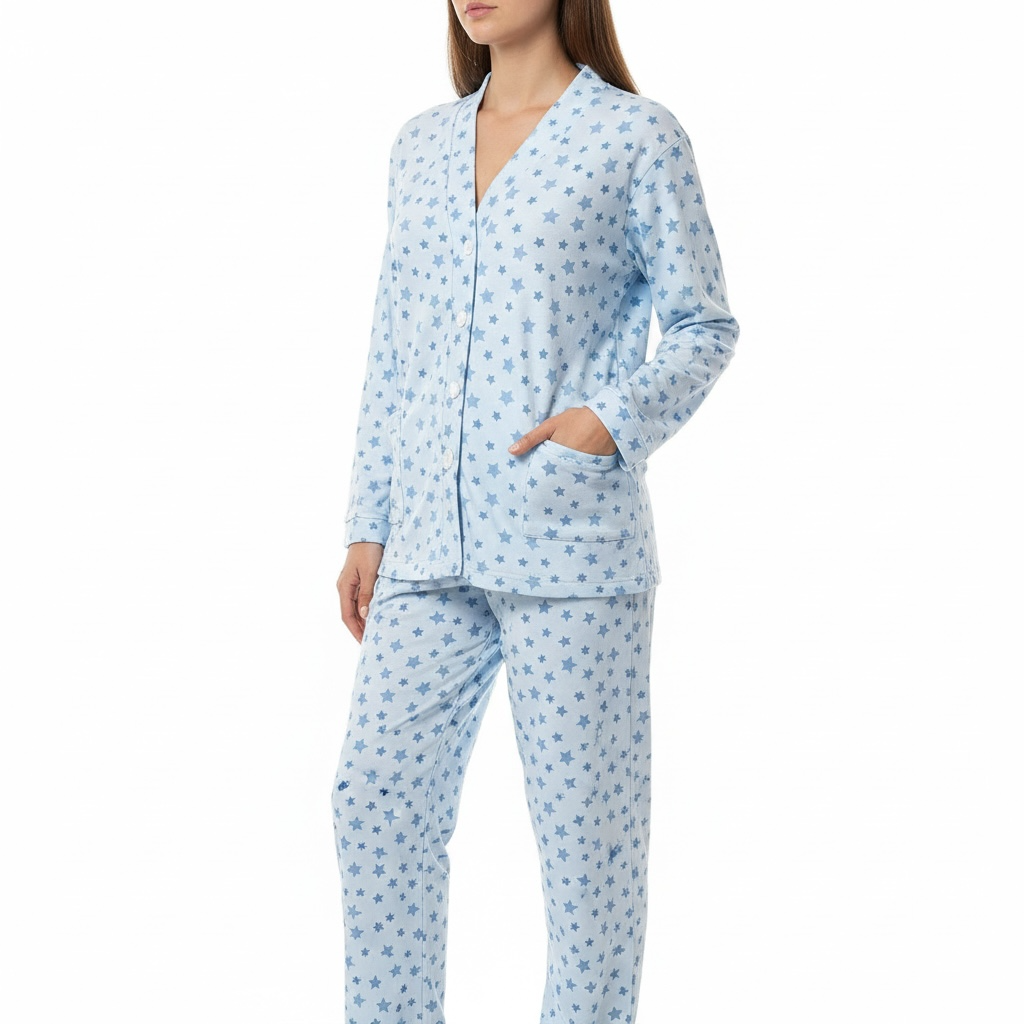 Winter- Button Mom Pajama(New collection)