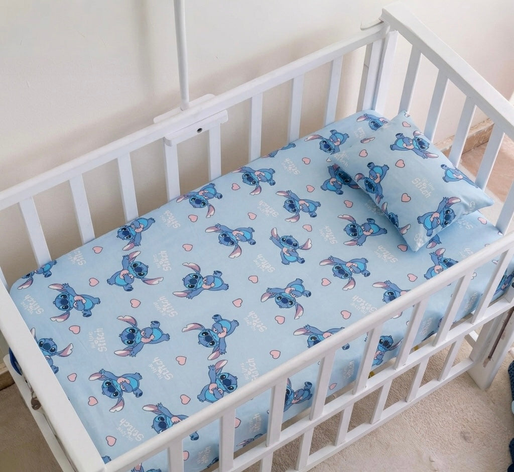 208 - Crib sheets - ملايه سرير البيبي