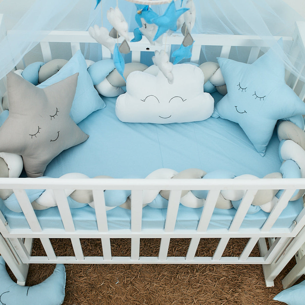 208 - Crib sheets - ملايه سرير البيبي