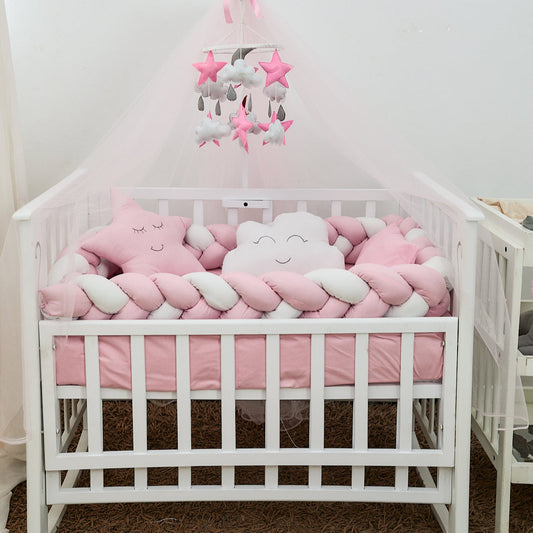 Crib Braid Boarders - جوانب سرير بيبي ضفيره ثلاثيه