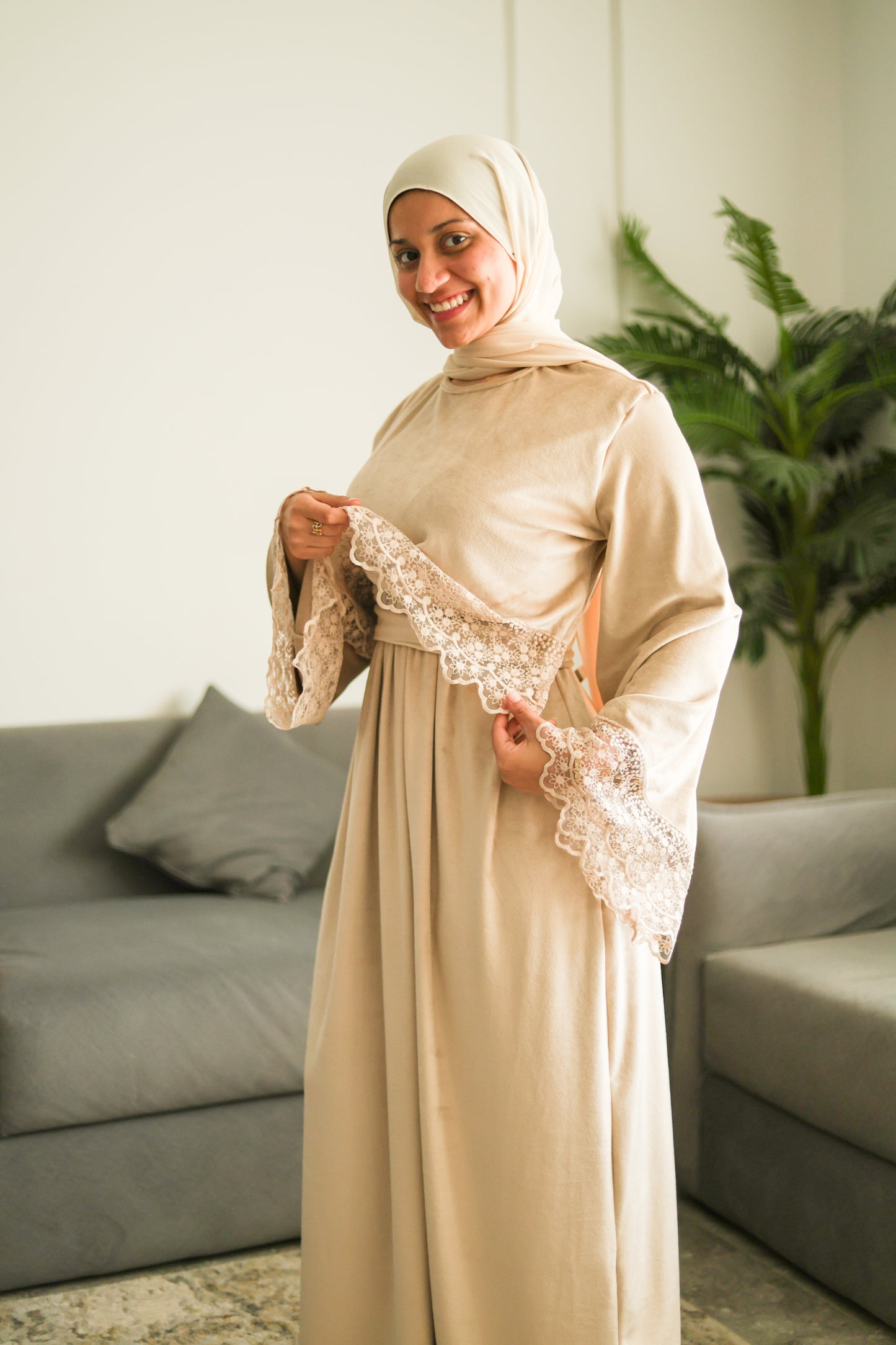 299-302 - Winter- Baby Shower Mom Dress