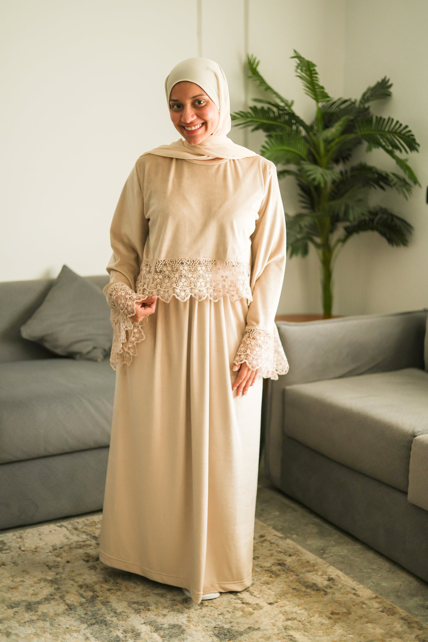299-302 - Winter- Baby Shower Mom Dress