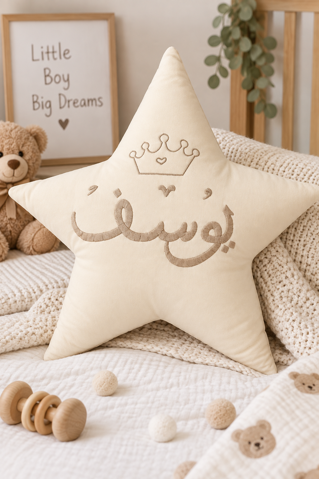 Personalized Baby Cushion - S1022